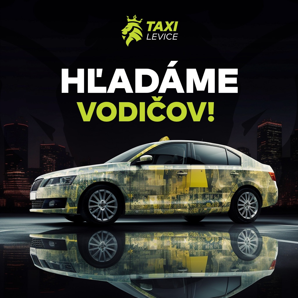 Hľadáme šoféra pre Taxi Levice