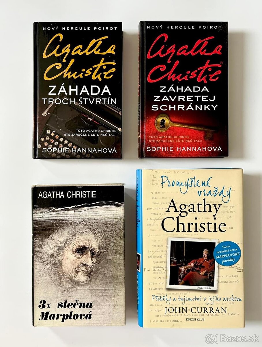 4x AGATHA CHRISTIE