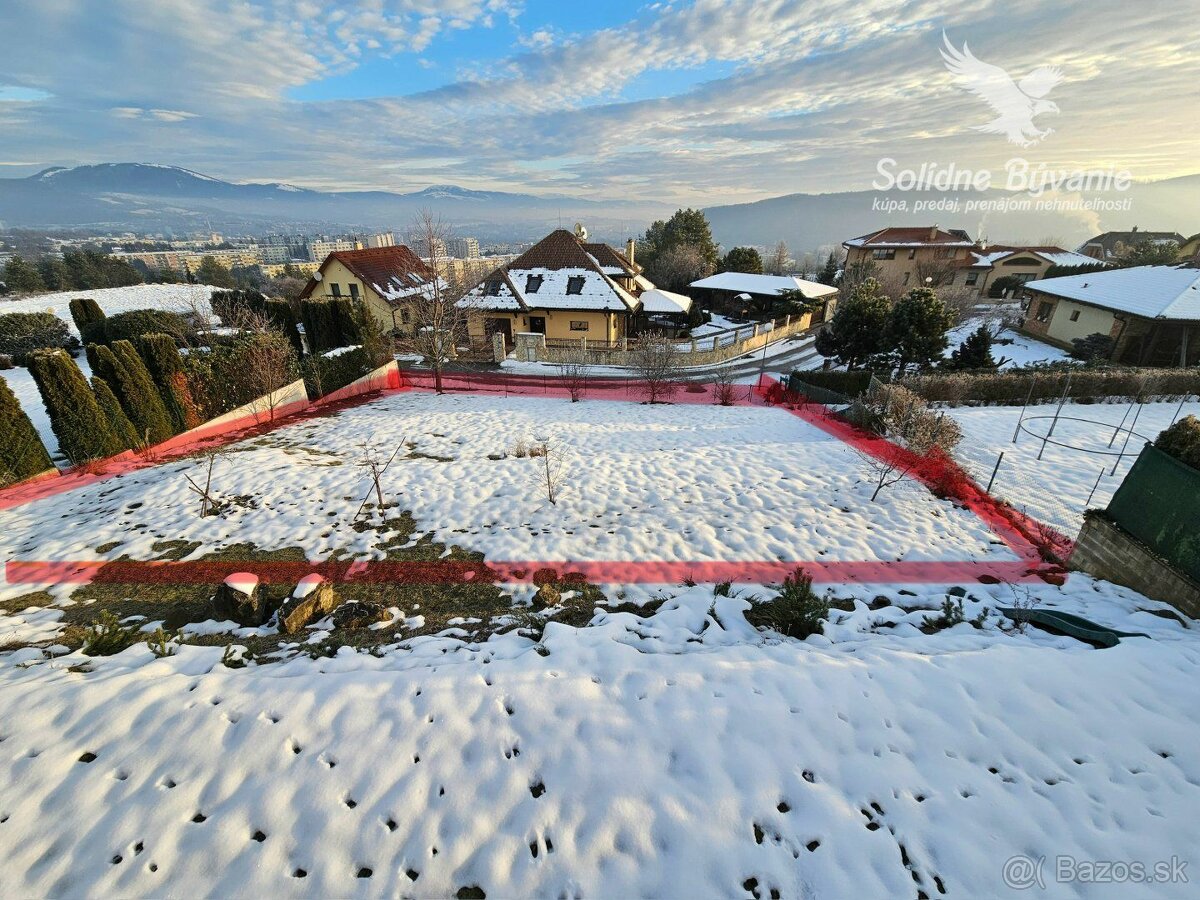 Pozemok blízko centra Banskej Bystrice