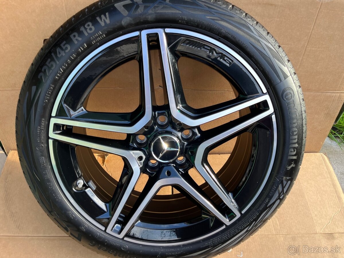 MERCEDES triedy A, CLA alu kola 18" AMG, nové, orig.