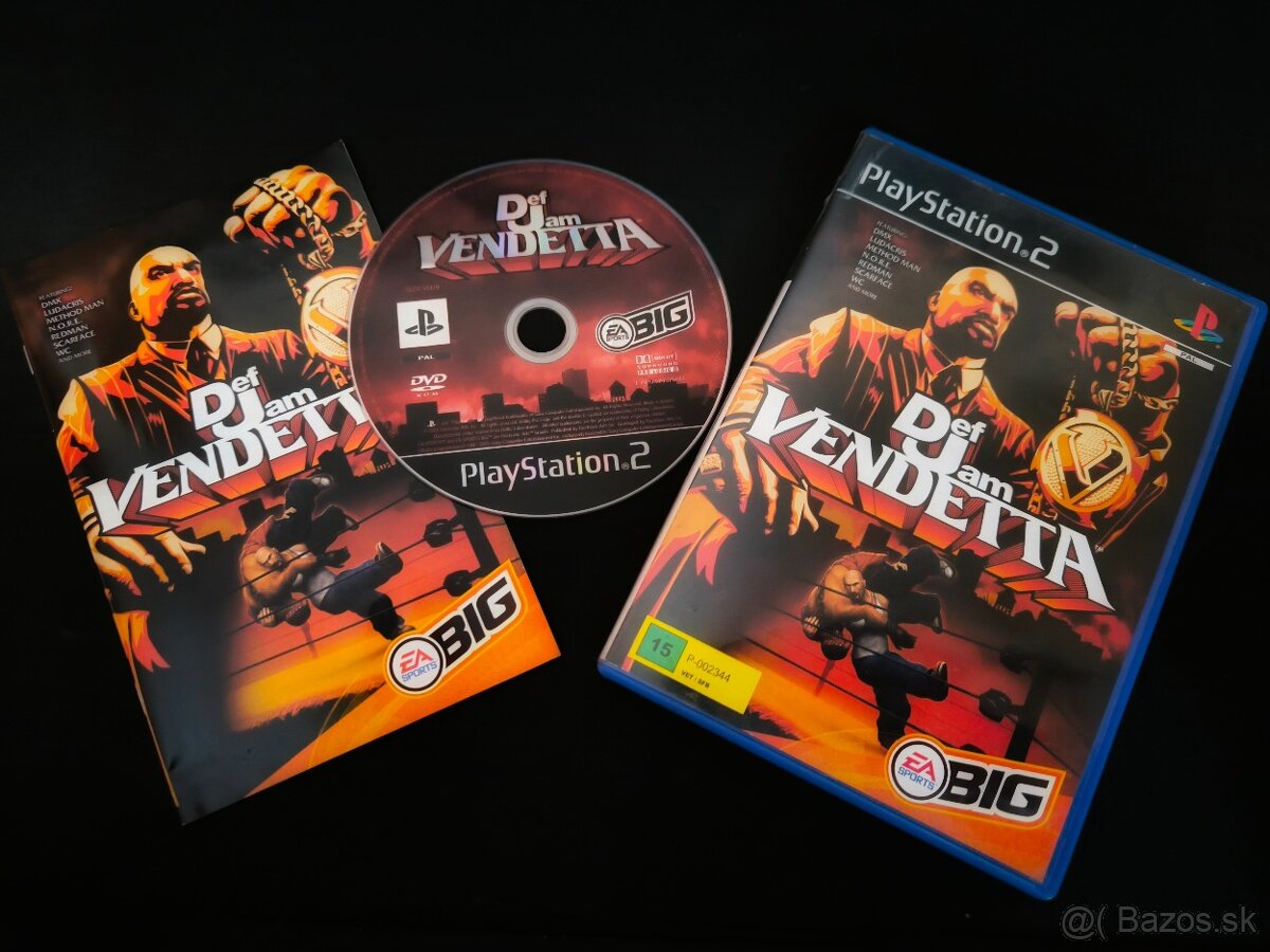 Def Jam Vendetta ps2