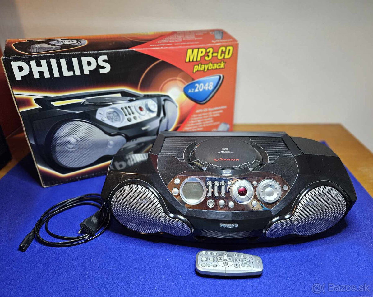 Predám CD/MP3 rádio Philips AZ 2048