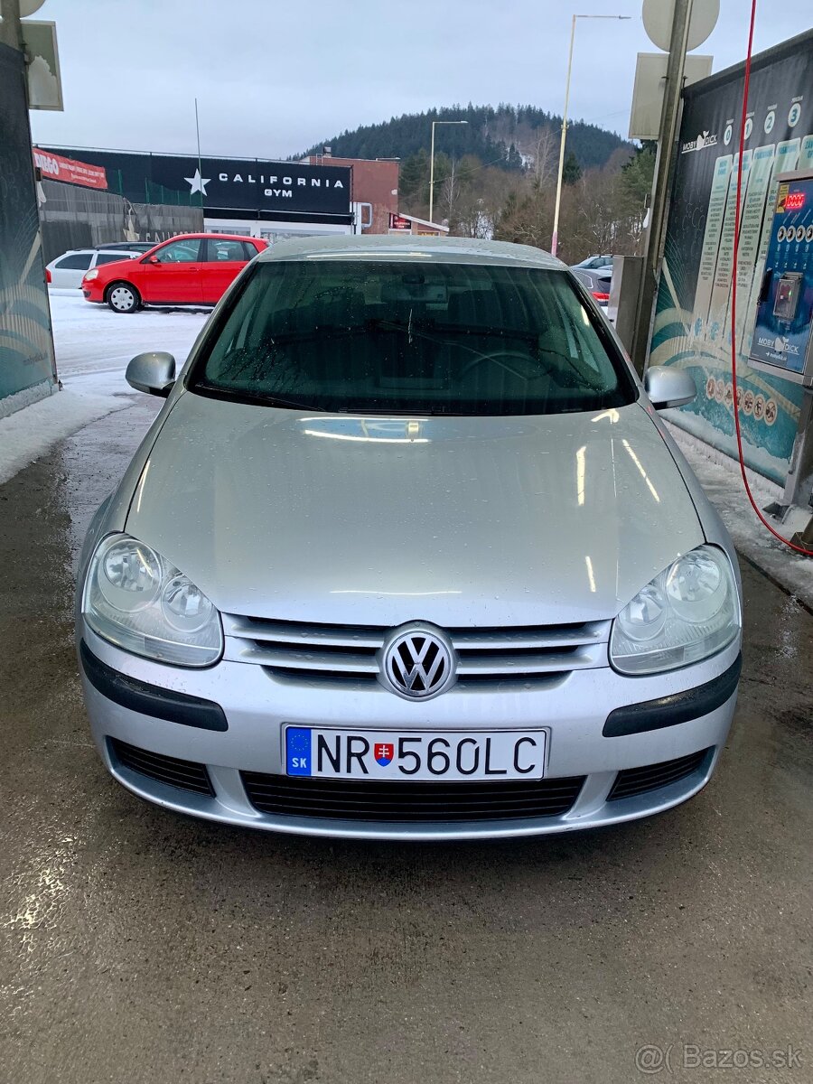 Volkwagen Golf V., 6-st. manual, 1.6 Benzín, 85kW