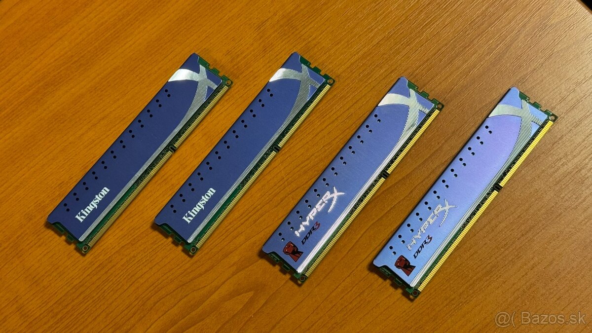 RAM 4x 2GB (8GB) DDR3 1333MHz Kingston HyperX