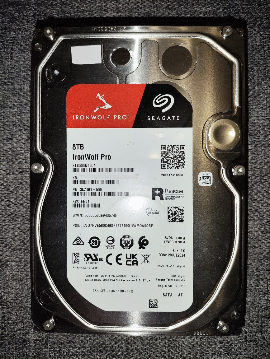 Seagate IronWolf Pro 8TB CMR