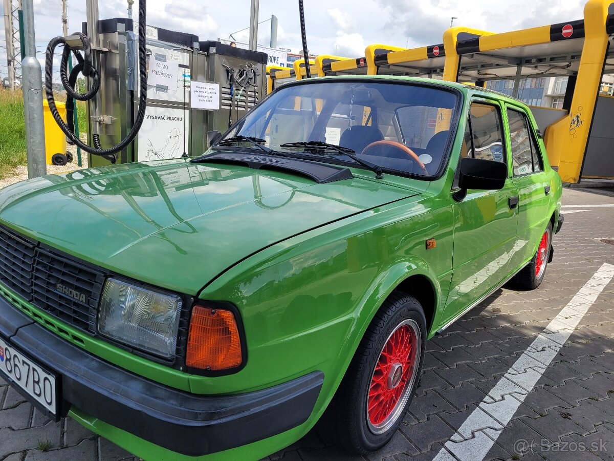 Predám veterán Škoda 120LS s históriou a čerstvou STK a EK