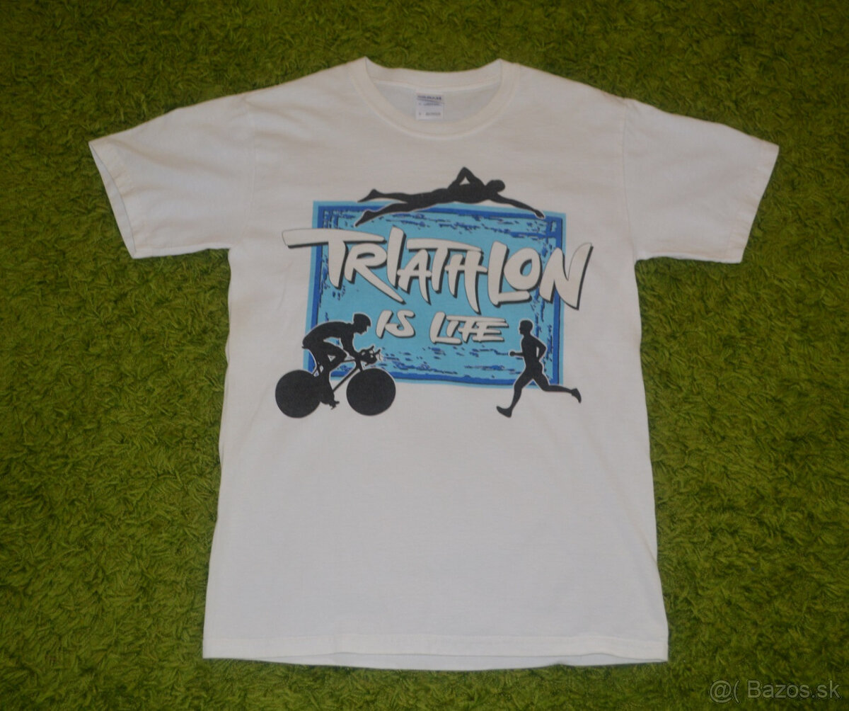 tričko triko TRIATHLON  biele