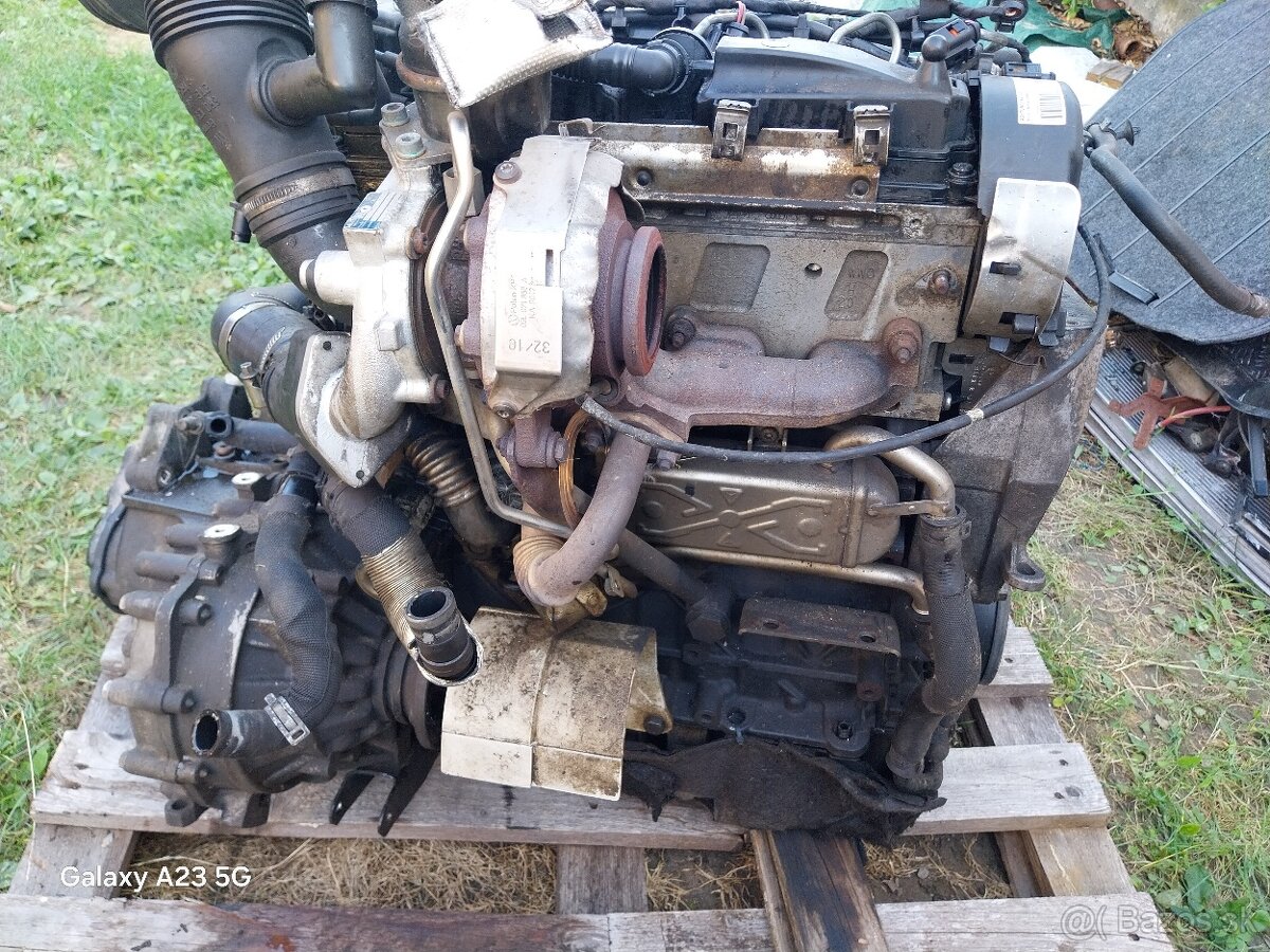 Rozpredam motor 1.6tdi 66kw CAYB