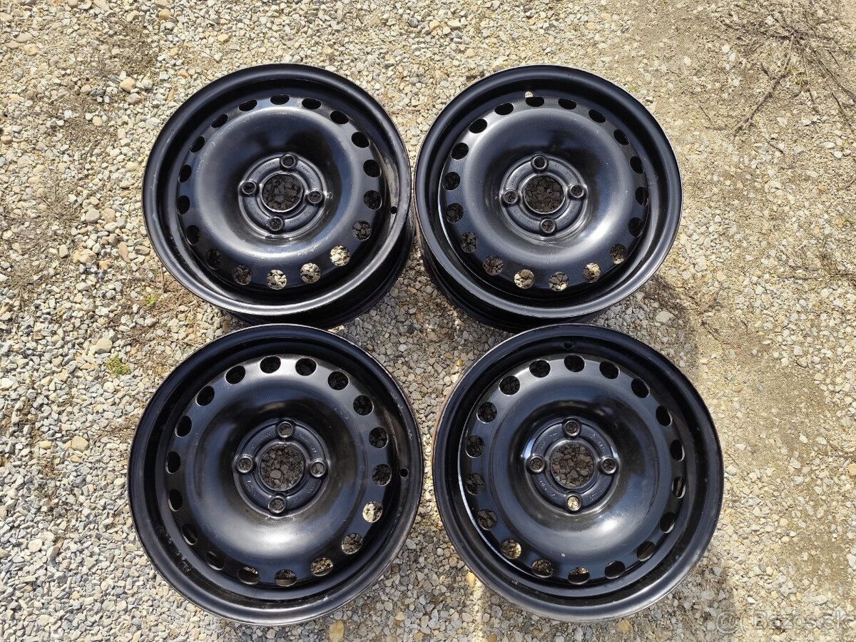 4x100 r14 plechové disky Skoda, Volkswagen, Citigo, Up