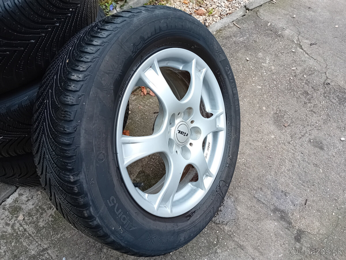 hlíníkové disky 5x108 16" pneu 215/60 r16