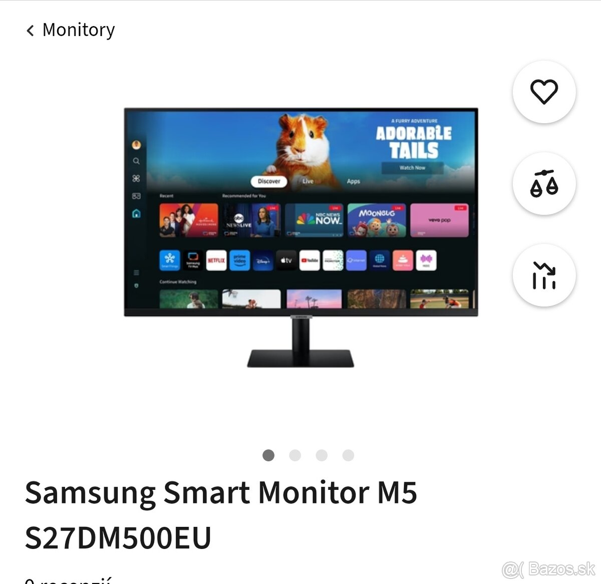 Predam Samsung Smart Monitor M5