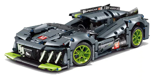 Stavebnica lego Peugeot 9X8 Mans Hybrid Hypercar