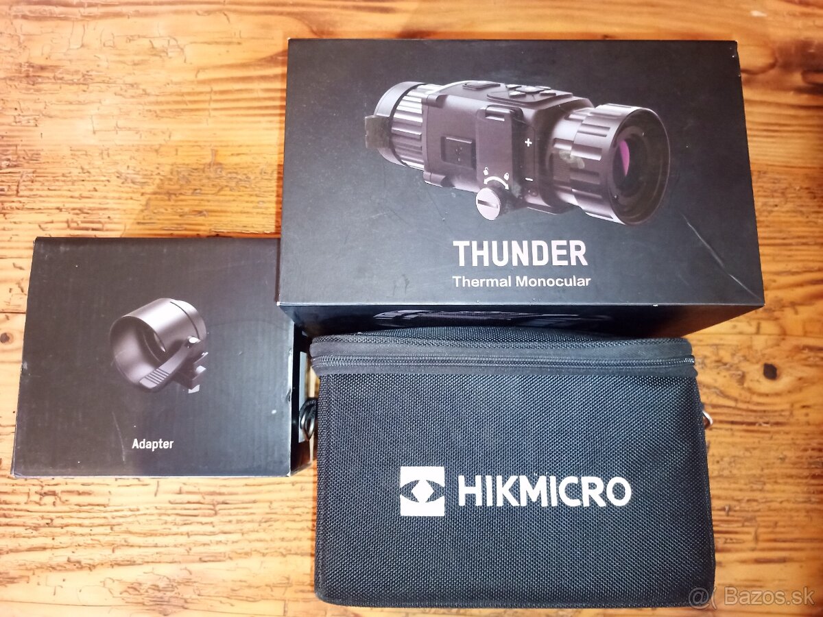 Hikmicro Thunder Pro TE19C - Termovizny zameriavač/predsádka