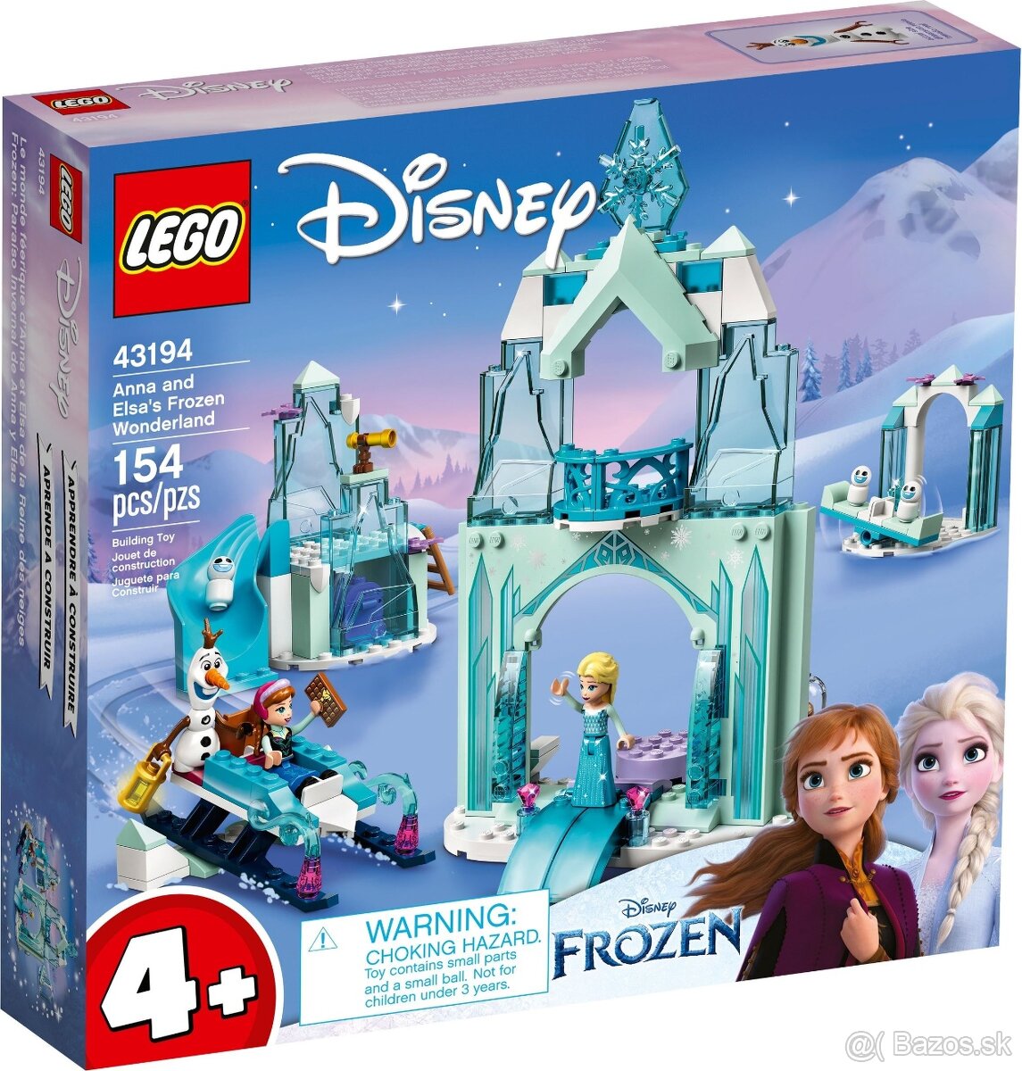 LEGO Disney 43194 Ľadová ríša divov Anny a Elsy