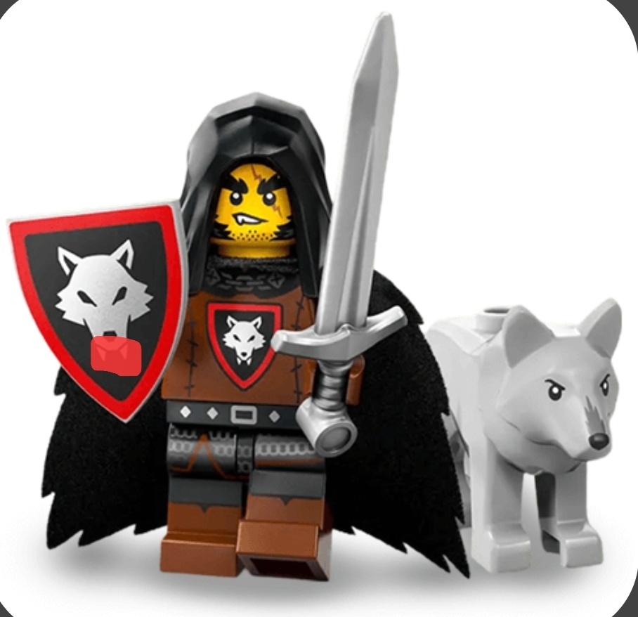 Lego CMF 27 séria Wolfpack Beastmaster