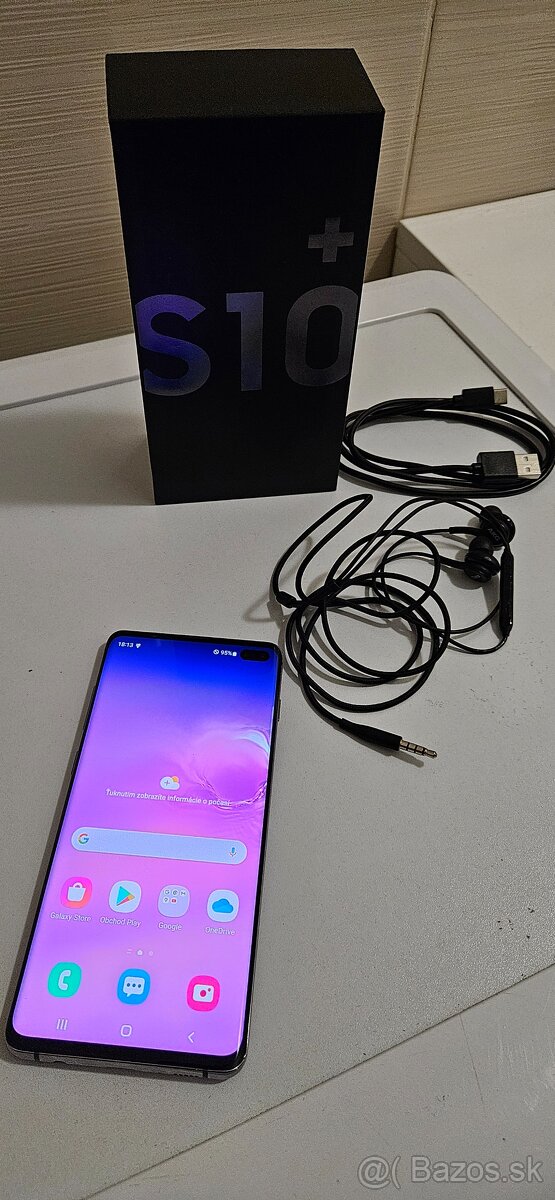 Samsung S10+ 128GB CIERNY