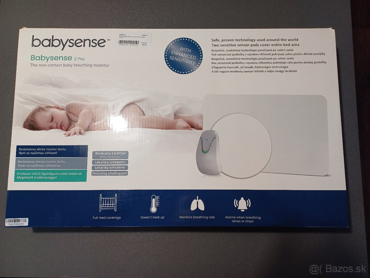 Monitor dychu Babysense 2 Pro