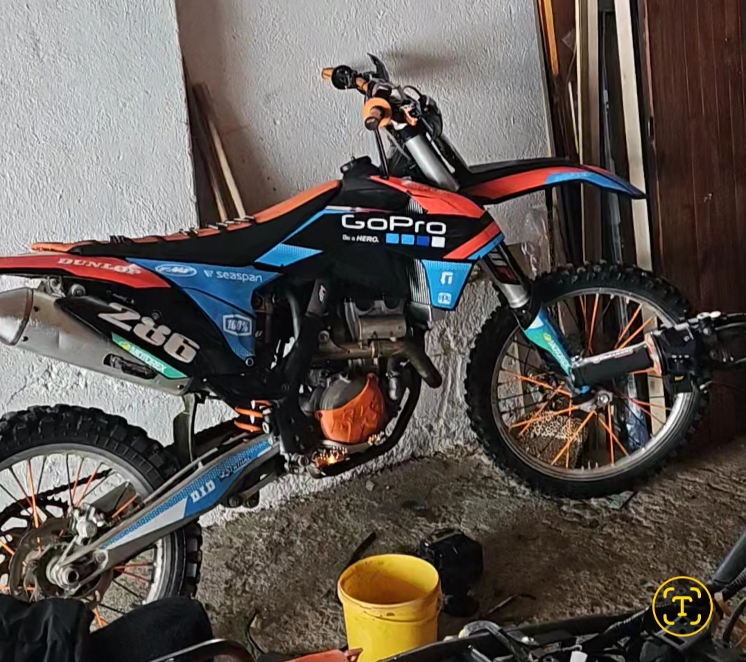 Ktm sxf 250 2013 +faktúra zo servisu