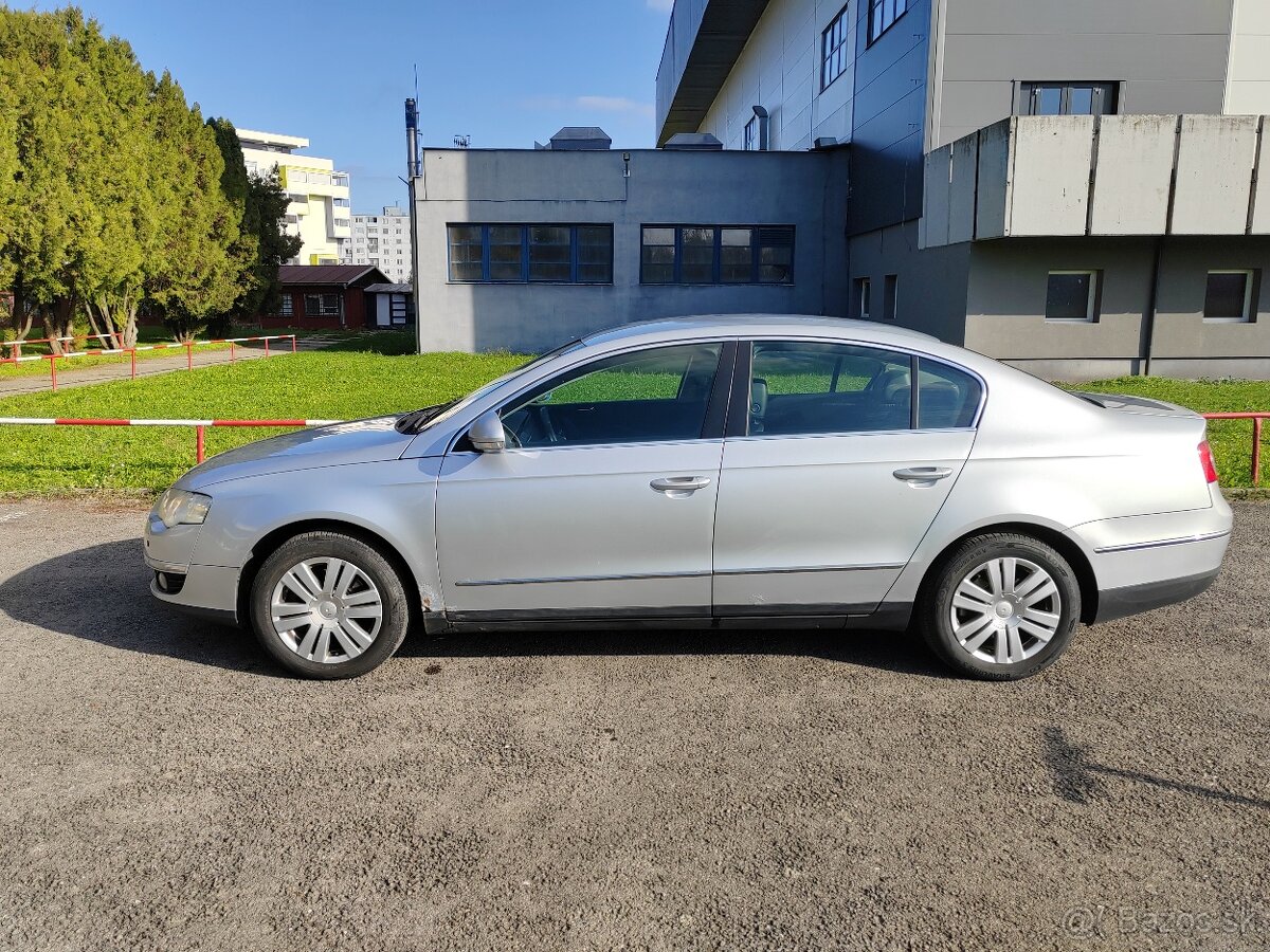 Volkswagen Passat B6 - Nepojazdné - Poškodený blok motora