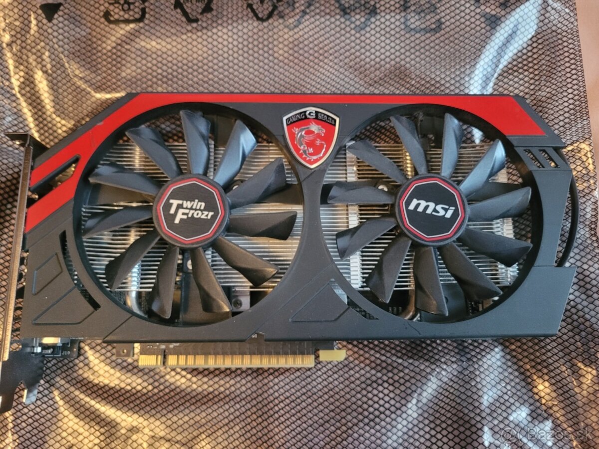 Predám grafiku MSI GTX750ti 2GB GDDR5