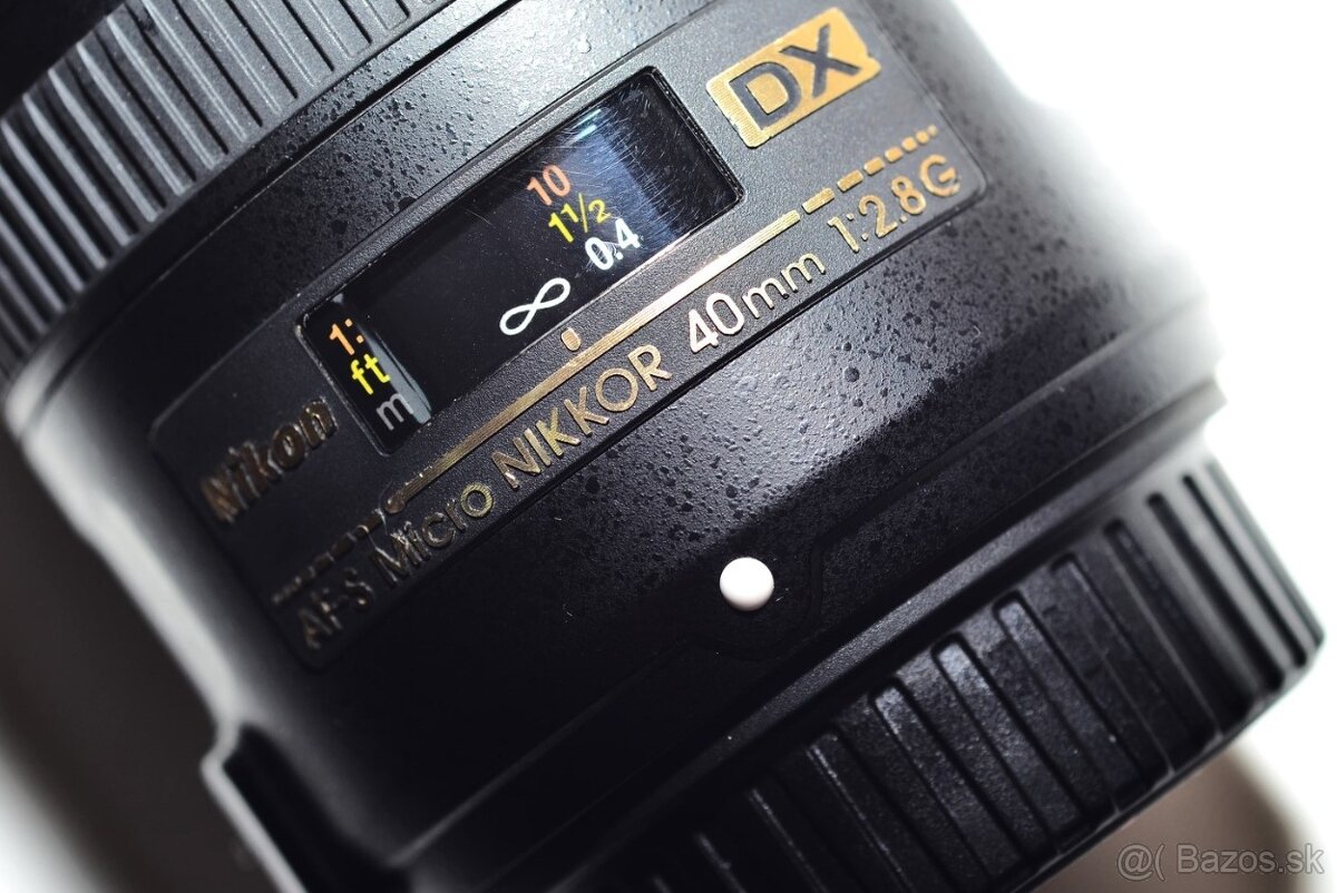 Nikon AF-S 40mm f/2,8G DX Micro Nikkor