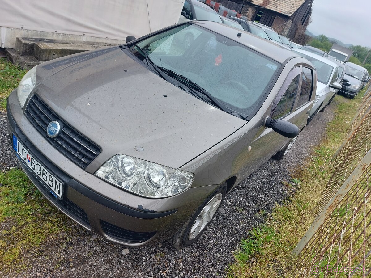 Fiat Punto 1.2 benzín, 44 kw, M5, 2006