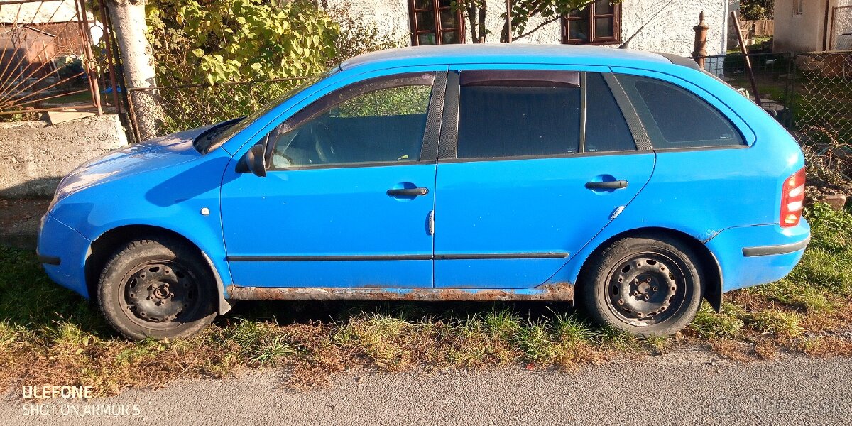 Predam Škoda Fabia combi 1.2mpi 47kw rok výroby 2004