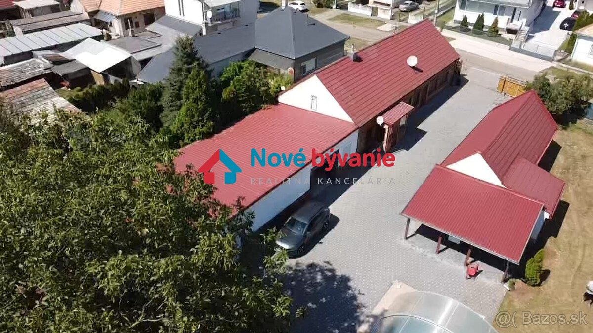 Predaj, rodinný dom s bazénom a veľkou garážou-Nýrovce(N150-