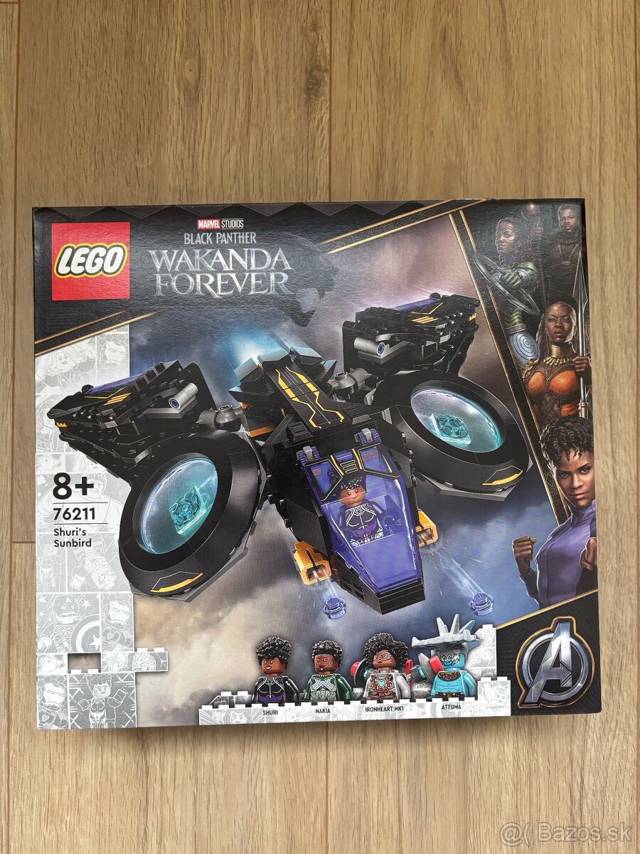 Predám Lego Marvel 76211 Shuriin tryskáč Sunbird