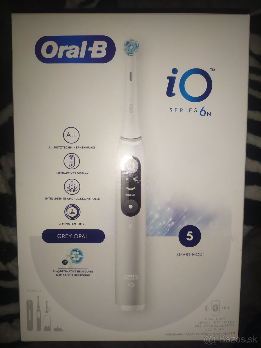 Sonicka zubna kefka Oral-B series 6n