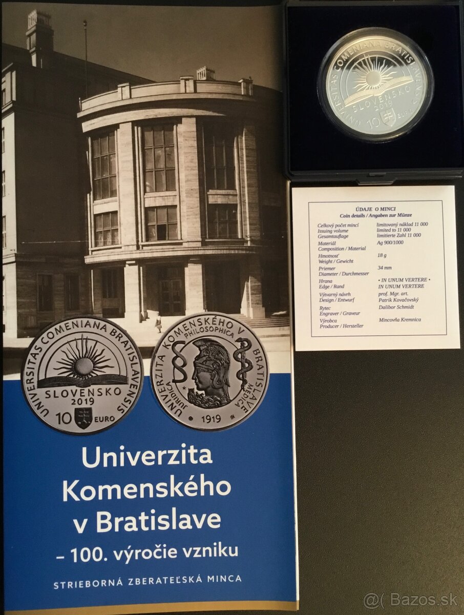 2019/10€ - Univerzita Komenského v Bratislave - PROOF