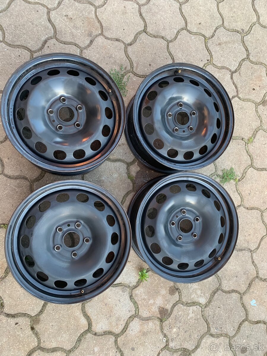 Predám plechové disky 5x112 R16 do vw škoda