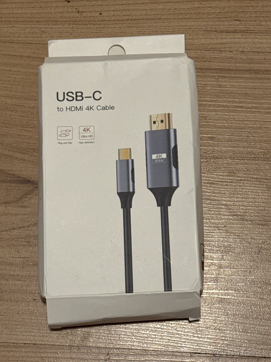 USB-C na HDMI kábel 1m