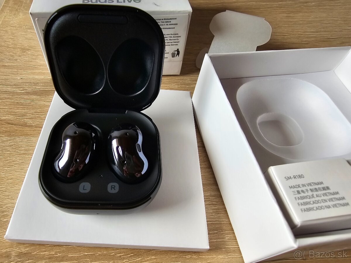 Samsung Galaxy Buds Live, čierne