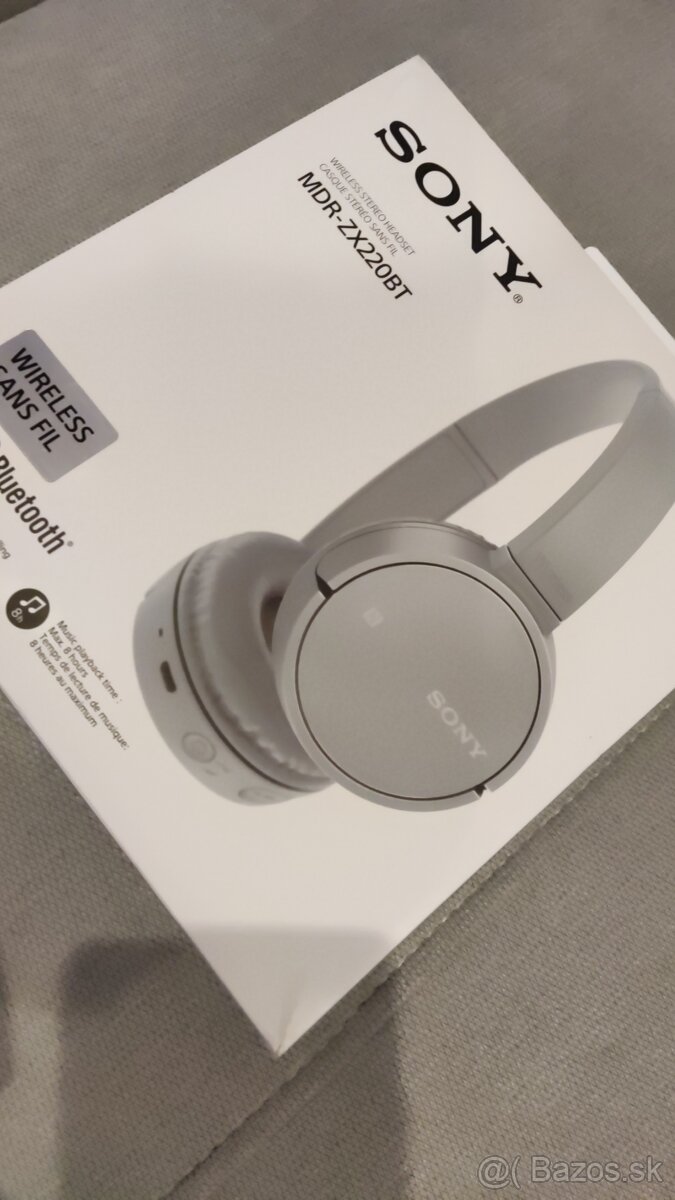 Bezdrôtové slúchadlá SONY MDR-ZX220BT