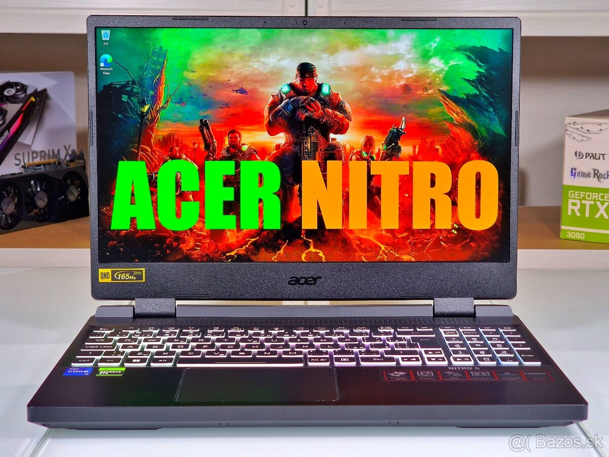 Herný notebook ACER NITRO | i7-12700 | RTX 3070Ti | QHD 165H