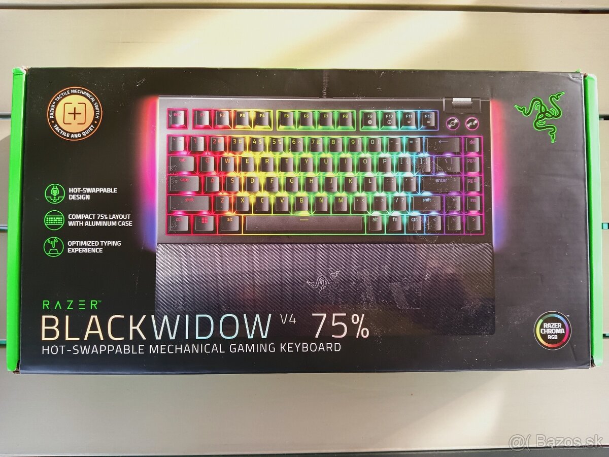 RAZER BLACKWIDOW V4 75%