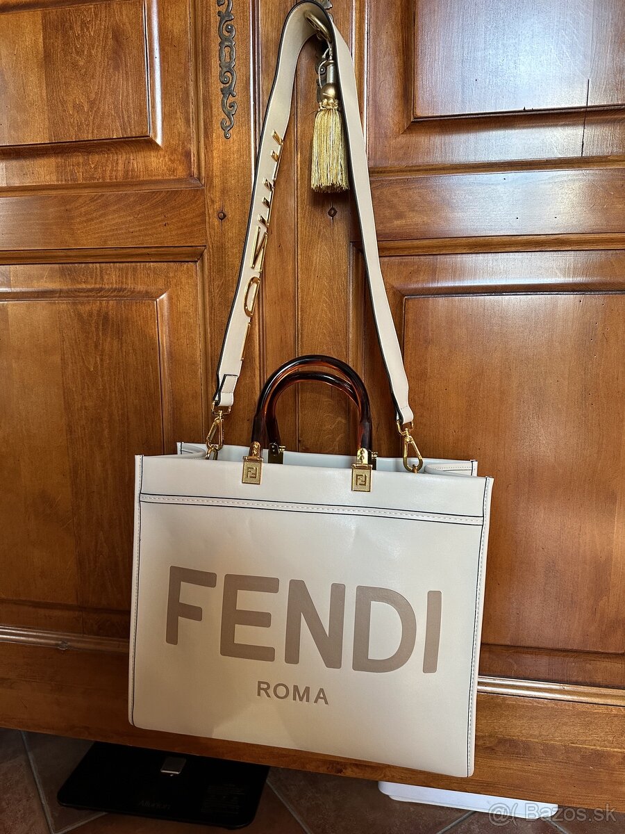 Fendi sunshine tote medium Ivory