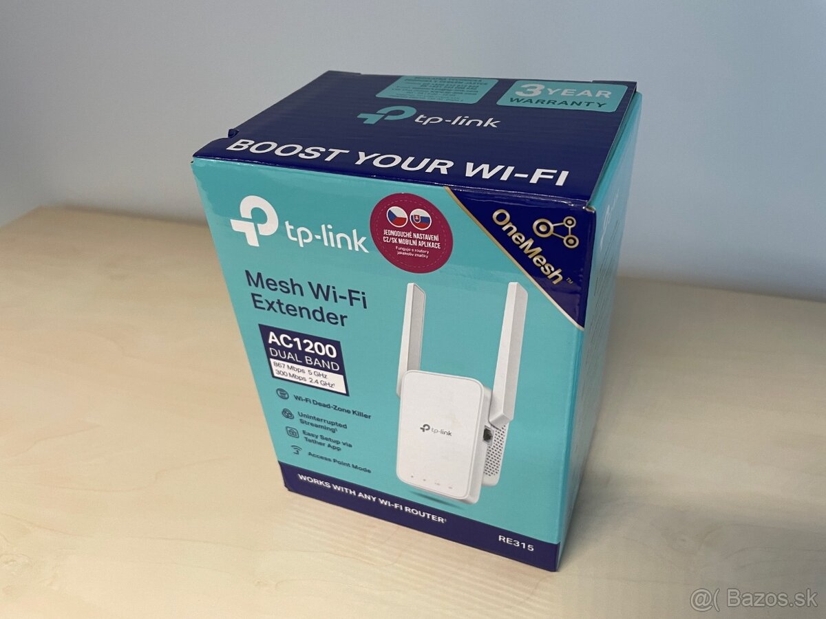 TP-link RE315 AC1200 Wi-Fi Mesh Extender