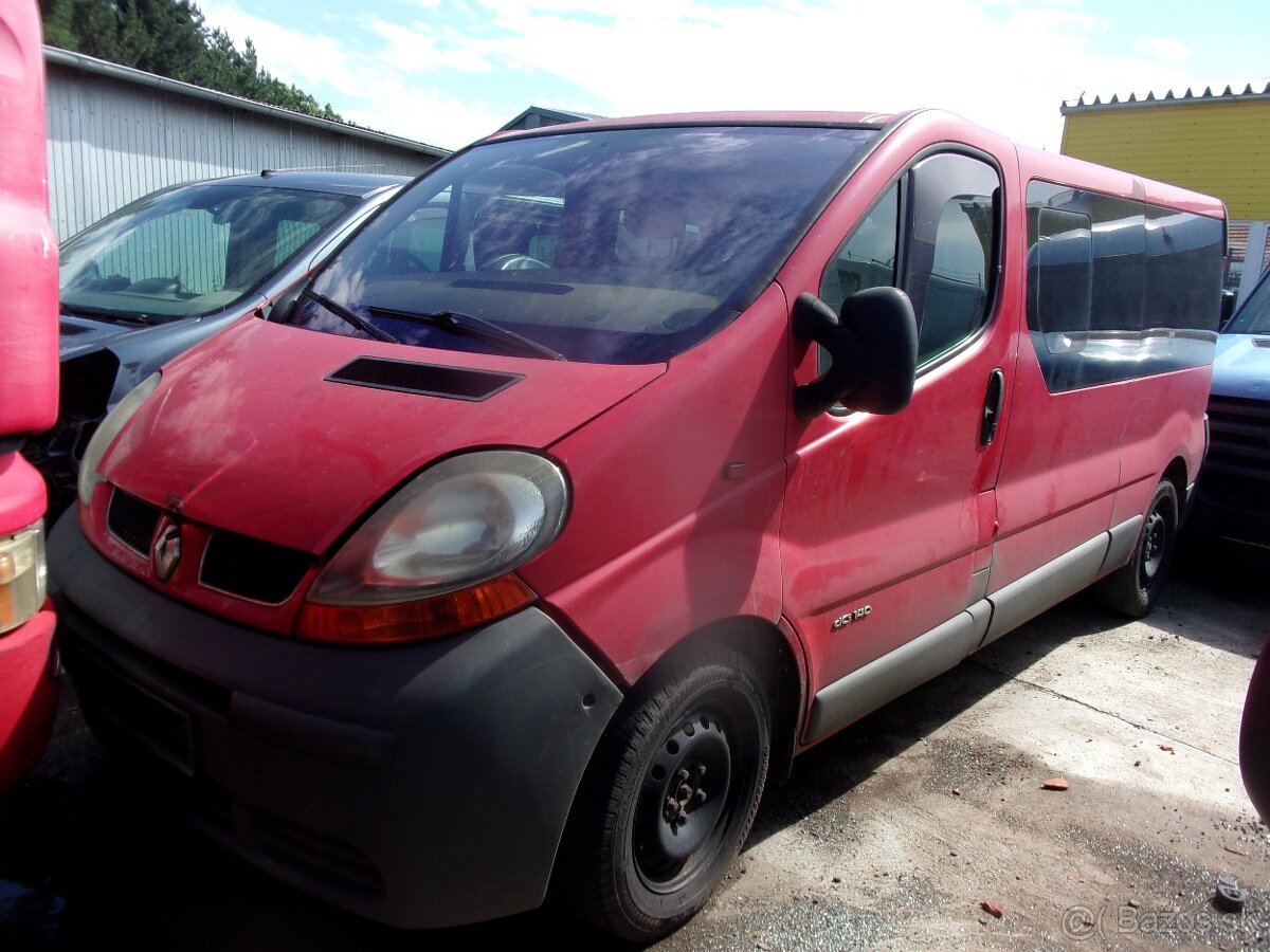 RENAULT TRAFIC 2 2006 2,5 dcí  G9UB7 99kw