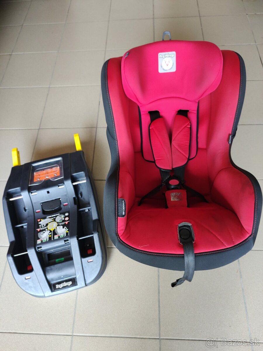 Autosedačka spolu so základňou na isofix