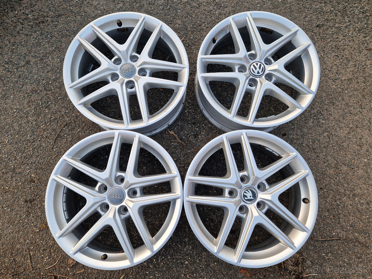 5x112 r17 et28 alu disky kolesa audi vw skoda elektrony 17