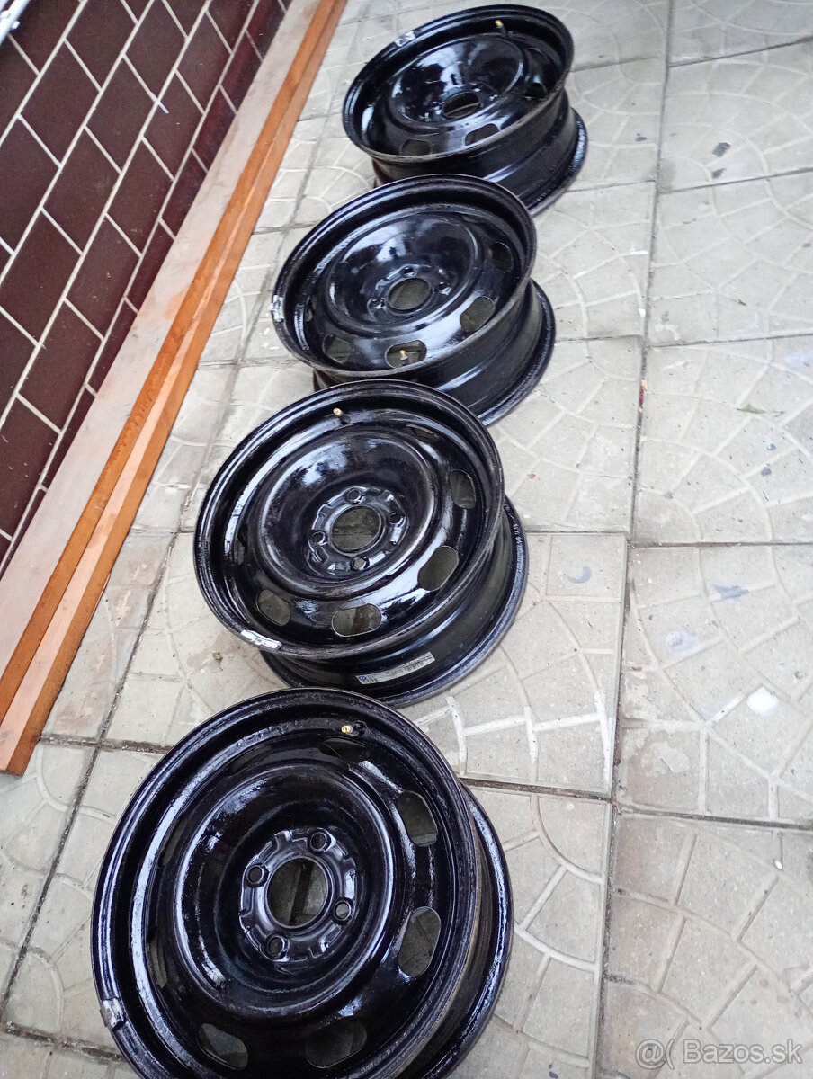 Plechove disky 4x108 r 15