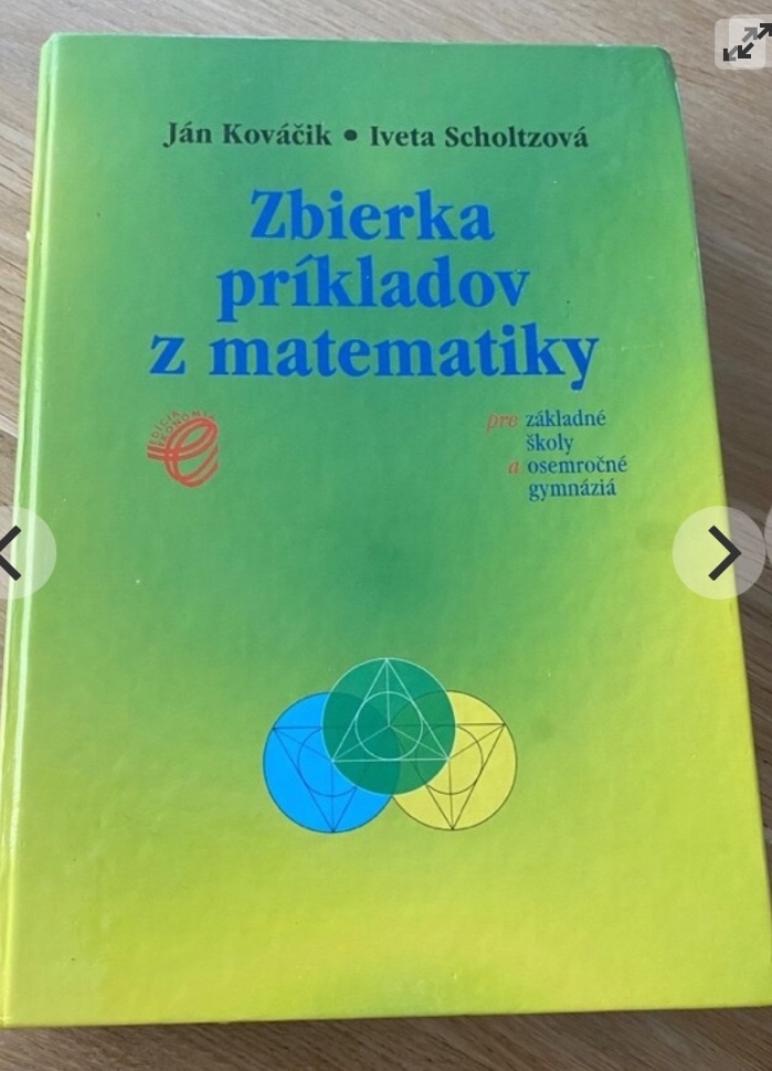 Zbierka príkladov z matematiky pre maturatov