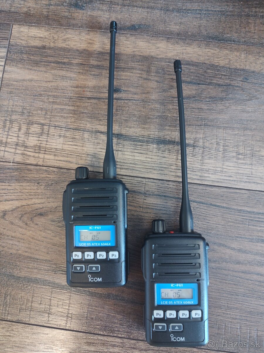 ICOM IC-F61 prenosné UHF rádio stanice