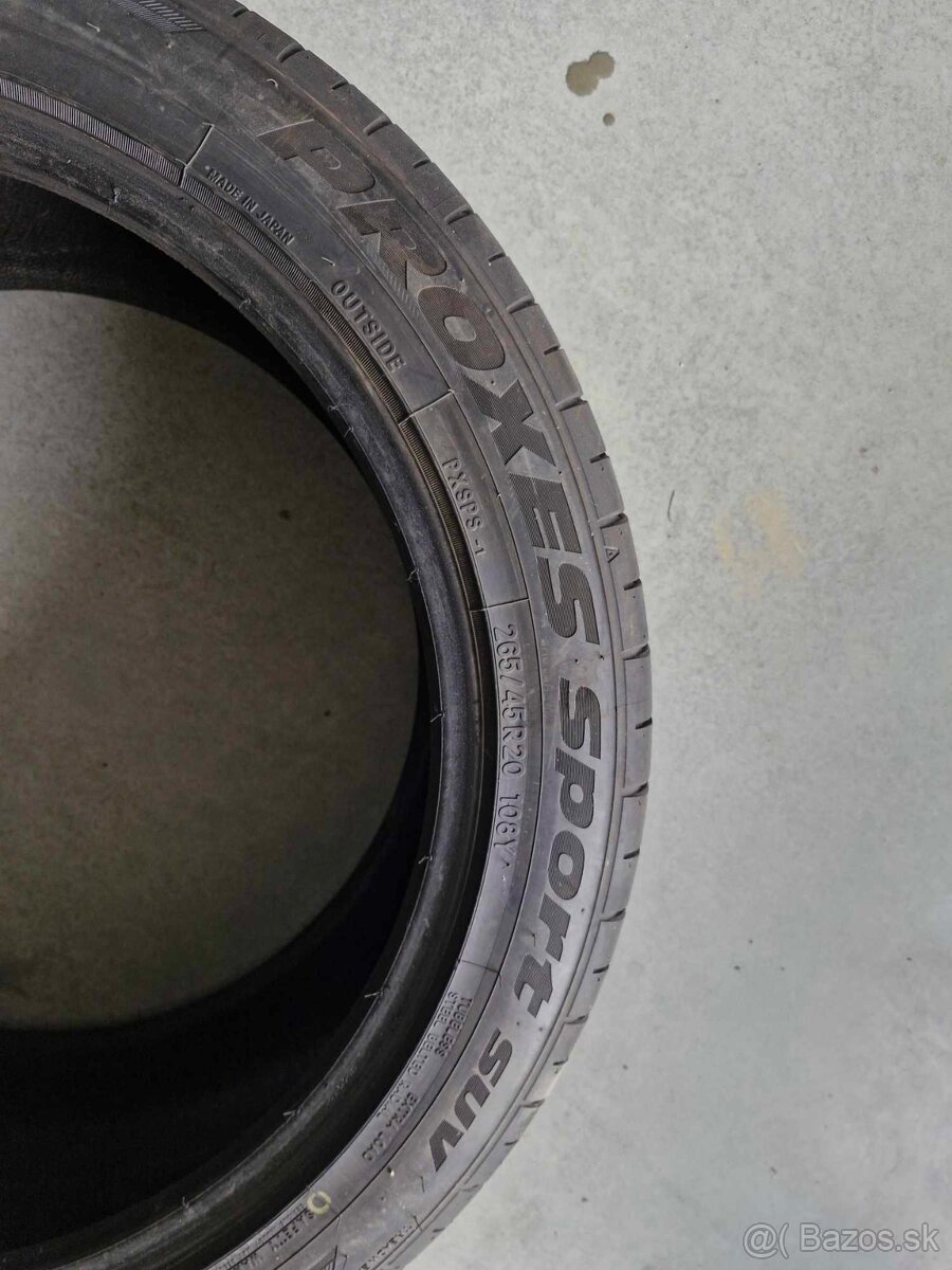 Pneumatiky 265/45 R20