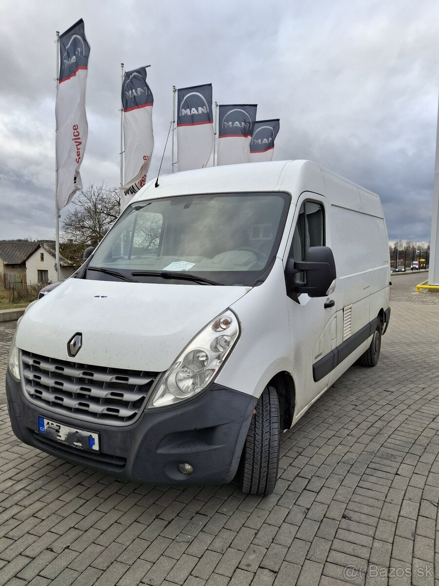 Renault Master 2.3dci/92kW, 3místa, rok 11/2014