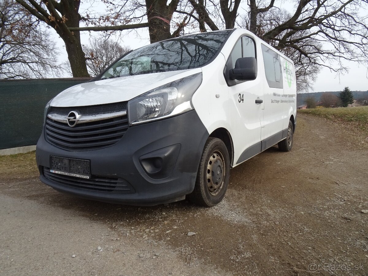 Opel Vivaro 1,6 CDTi L2H1 92kW, 6 míst, dovoz Rakousko