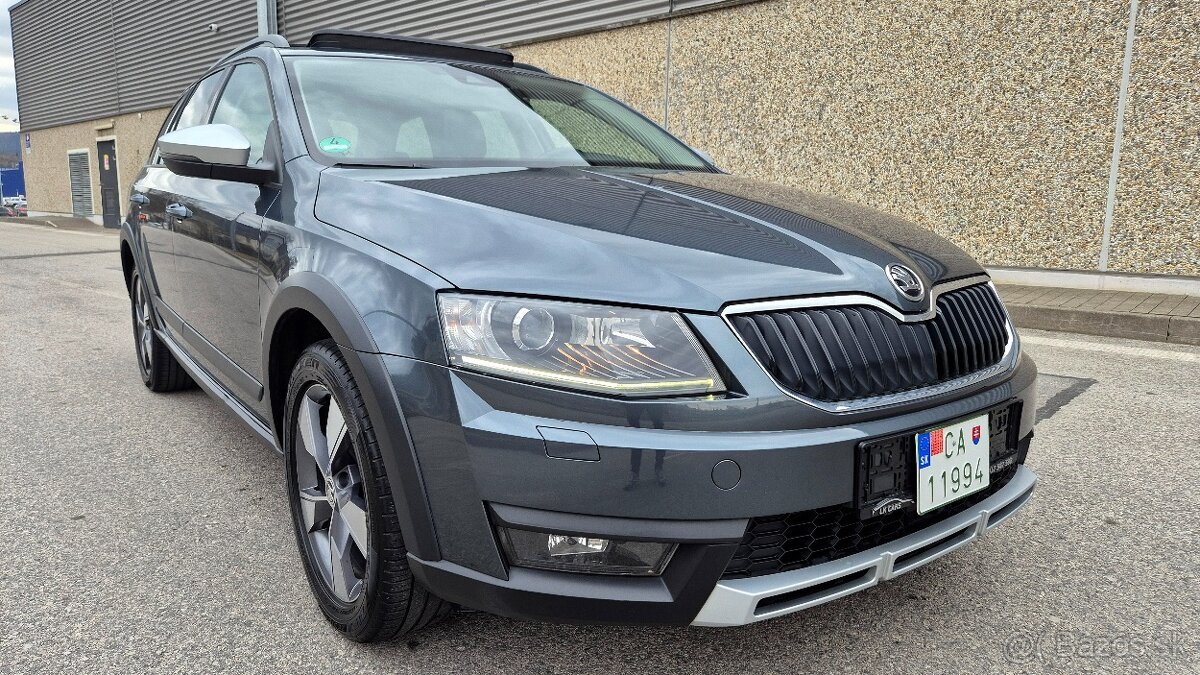 ŠKODA OCTAVIA 3 SCOUT 2.0 TDi 135kw DSG 4x4 2015