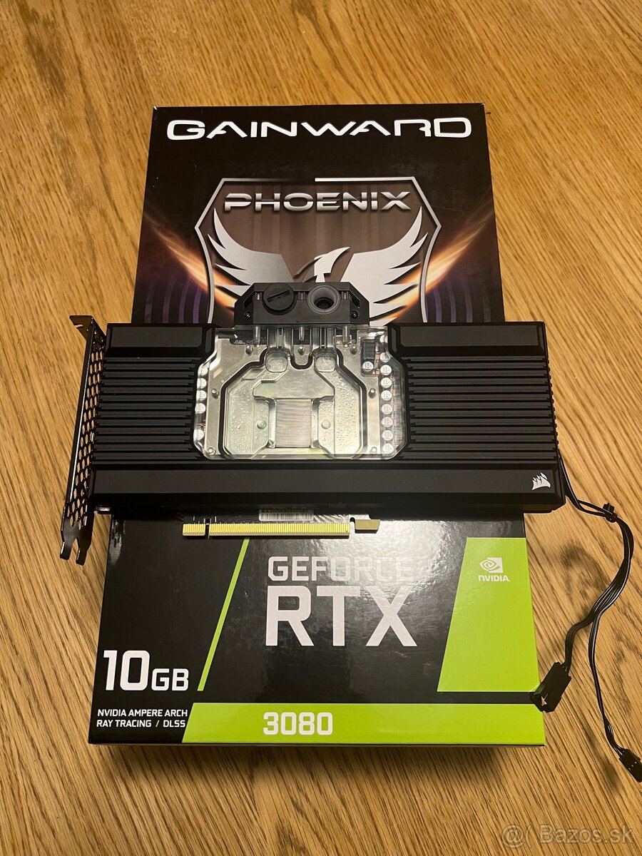 GAINWARD RTX3080 10GB GS s vodnym blokom